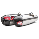 Rs 9 Header/Canister/End Cap Exhaust Dual Slip On Ss Al Cf